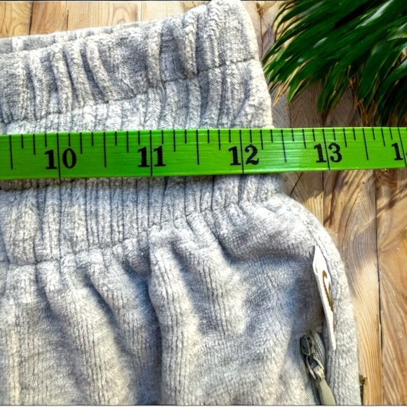 GOOD AMERICAN High Waist Heather Grey Sweatpants - Size 1 / Small - Picture 9 of 14